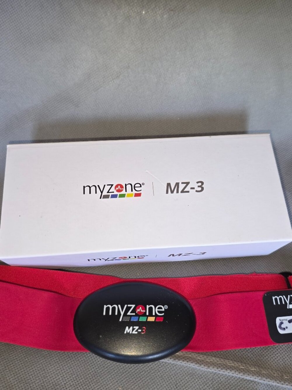 Myzone MZ-3 Physical Activity Chest Strap Heart Rate Monitor